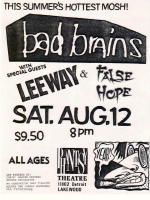 Bad Brains Leeway False Hope