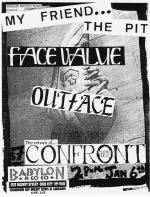 Confront Face Value Outface