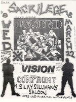 Sacrilege Confront Vision