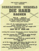 Screaching Weasels Die Hard Bagmen